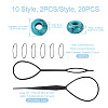 Plastic Hair Braiding Twist Styling Tool Set DIY-FW0001-31-3