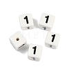 Handmade Porcelain Beads X1-PORC-R003-07-01-1