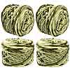4 Bundles Polyester Yarn FB-FSB9EF-01F-1