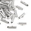 SHEGRACE Brass Slide On End Clasp Tubes XGRQ1R207-357P-1