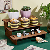 3-Tier Pine Wood Display Riser Stands for Cosmetic DJEW-WH0816-004C-4