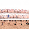 Baking Painted Glass Beads Strands DGLA-N003-6mm-C02-5