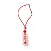 Glass Pendant Decorations HJEW-JM00408-04-1