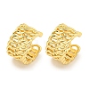 Brass Cuff Earrings EJEW-C104-144G-1