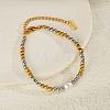 304 Stainless Steel Beaded Bracelets for Women ED3331-1