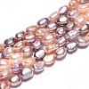 Natural Cultured Freshwater Pearl Beads Strands PEAR-N014-05F-02-2