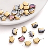 10Pcs Electroplate Glass Beads PW-WG5CD4E-03-1