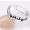 Dragon Pattern 201 Stainless Steel Finger Rings for Men FS-WG77ECB-01-2