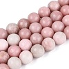 Natural Pink Opal Beads Strands G-N367-01D-01-2
