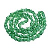 Opaque Glass Beads Strands GLAA-N073-01D-2