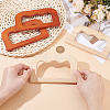 4Pcs 2 Colors Rectangle Wooden Bag Handles FIND-PH0059-90A-3