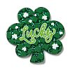 Saint Patrick's Day Theme Acrylic Pendants OACR-G028-01C-1