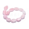 Natural Rose Quartz Beads Strands G-O178A-05-2
