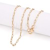 Brass Paperclip Chains X-MAK-S072-09A-G-1