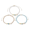 Glass Beaded Bracelets BJEW-JB10218-02-4