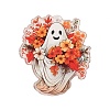 Halloween Theme Opaque Acrylic Pendants SACR-S034-04B-1