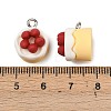 Opaque Resin Mini Dessert Craft Pendants FIND-Z104-04P-5