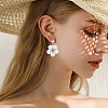 925 Sterling Silver Stud Earring Findings STER-BBC0009-91A-6