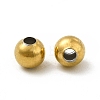 304 Stainless Steel Round Beads X-STAS-P319-09A-G-1
