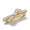 Alloy Crystal Rhinestone Hair Barrettes PHAR-D011-06LG-2