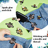 20Pcs 10 Styles Clothing Patches PATC-PH0001-72-3