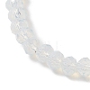 Chakra Opalite & Dyed Natural Malaysia Jade Beads Stretch Bracelets for Women BJEW-JB13049-4