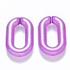 Imitation Jelly Acrylic Linking Rings OACR-S036-006A-F03-1