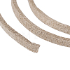 Dark Khaki Color Faux Suede Cord X-LW-R003-23-3