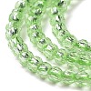 Transparent Glass Beads Strands GLAA-H021-03-14-5