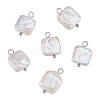 6Pcs Natural Freshwater Pearl Keshi Pearl Pendants STAS-HS0001-89P-1