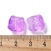 Baking Paint Transparent Glass Beads X1-GLAA-C035-01S-3