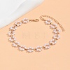 Flower Alloy Enamel Anklets WG8DD7D-03-2