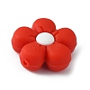 Silicone Beads SIL-WH0001-49C-2