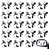 20Pcs PET Waterproof Car Rearview Mirror Stickers DIY-UN0008-26-1