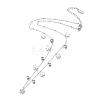 304 Stainless Steel Pendant Necklaces NJEW-K120-01-2