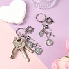 2Pcs Alloy Keychains KEYC-YW00291-4