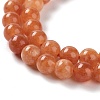 Dyed Natural Malaysia Jade Beads Strands G-G021-02A-12-4