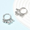 Round 304 Stainless Steel Chandelier Earrings EJEW-L309-02B-P-3