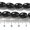 Natural Black Jasper Beads Strands G-B106-B17-01-5