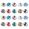 300Pcs 10 Colors Electroplate Transparent Glass Beads EGLA-SW0001-02-2