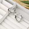 Alloy Hoop Earrings FS-WG81E20-05-1