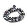 Dyed Natural Cultured Freshwater Pearl Beads Strands PEAR-A006-03B-3