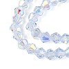 Transparent Glass Beads Strands LS-EGLA-N021-4mm-01-3