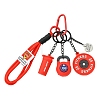 8Pcs 8 Styles Alloy Pendant Decorations HJEW-YW00556-03-1