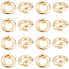 20Pcs Brass Open Jump Rings KK-BBC0023-10A-1
