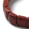 Natural Red Jasper Stretch Bracelets BJEW-F406-B27-3
