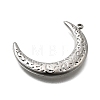304 Stainless Steel Pendants STAS-Z163-09P-2