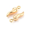 Brass Charms KK-E090-45G-2