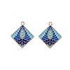 Bohemia Style Alloy Enamel Pendants PW-WG67277-04-2