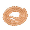Transparent Frosted Glass Beads Strands GLAA-N072-01A-A05-2